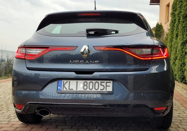 Renault Megane cena 53600 przebieg: 84000, rok produkcji 2018 z Limanowa małe 277